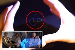 Amazing 'hologram' gadget beams Star Wars-style 3D projections that can talk and interact with you