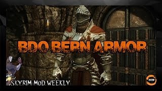 SKYRIM ARMOR MOD BDO Bern Armor