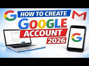 How to Create a Google Account on Phone or PC | Step-by-Step Tutorial