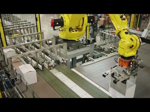 Robotic Palletizer for Food & Beverage | Dual-Function System | Acieta