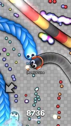 slither io gameplay pro player 🥶