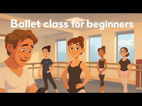 Ballet class for beginners