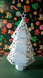 DIY Stunning Christmas Tree Pop-Up Card Tutorial!