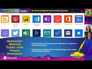 50 Tips in 50 Minutes for Dynamics 365 CRM