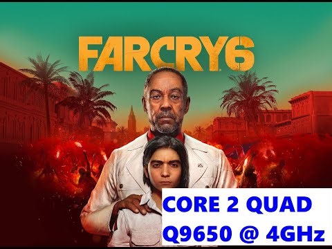 Far Cry 6 LGA775 Core 2 Quad Q9650 Gameplay and benchmark test 4Ghz with GTX 970
