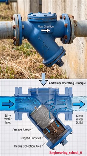 Y Strainer Use Explained |How It Protects Pipelines🔧What is Y Strainer? Use of y strainer in system