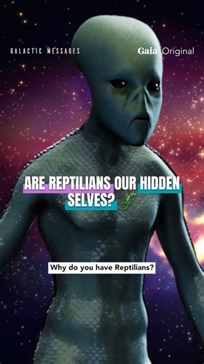34K views · 375 reactions | The universe is based on duality. If Reptilians exist, what is their opposite? According to the Taygetans, it might just be them. Watch "Galactic Messages" on Gaia.com to explore. #reptilians #HiddenHistory | Unexplained on Gaia | Facebook