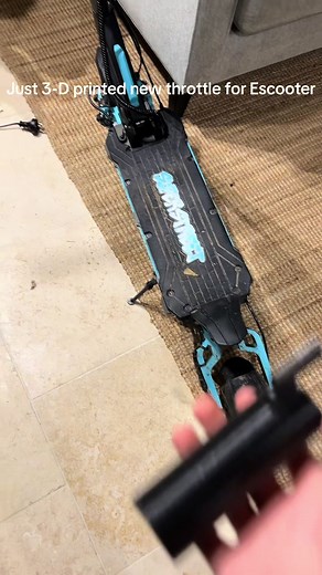 #viral #fyp #tuff #escooter #3dprinting | Throttle