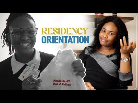 What Happens at Residency Orientation? My Experience