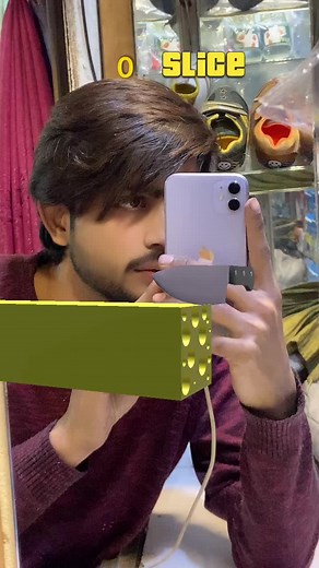 Interactive Cheese Slicing Simulation on Smartphone