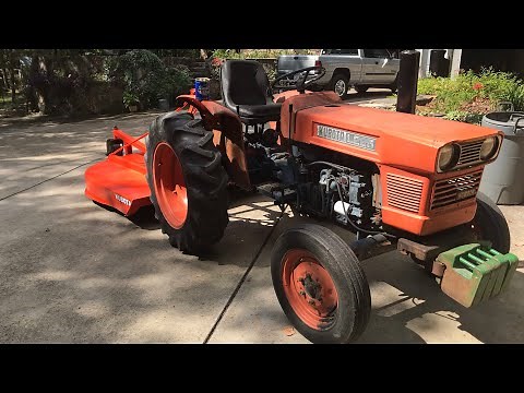 Kubota L225 overview and walk around