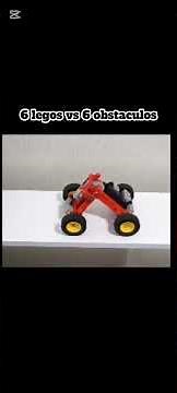 6 legos vs 6 obstáculos.