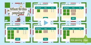 Place Value PowerPoint Game – Hundreds, Tens and Ones PowerPoint