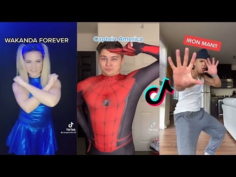 AVENGERS DANCE CHALLANGE - TikTok Compilation (February 2021)