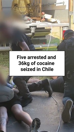 Chilean and Australian police have arrested five men for their alleged roles in the failed importation of 36kg of cocaine concealed in tools and mining equipment into Australia. An international investigation began in October 2025 after the Policia de Investigaciones de Chile (PDI) detected and deconstructed two pieces of mining equipment allegedly containing cocaine. The PDI removed the illicit drugs before reconstructing the consignment. With the support of the AFP, the equipment was sent to A