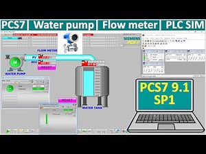 PCS7 V9.1 SP1| Flow totalizer| S7-400 PLCSIM