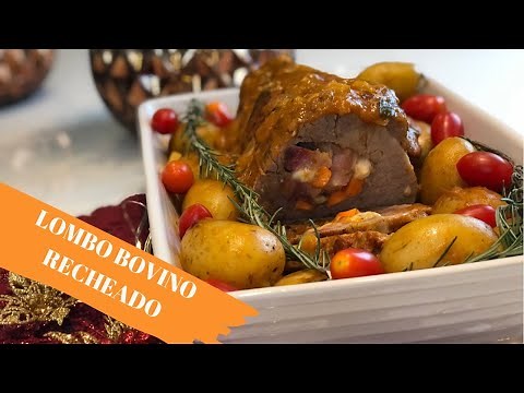Lombo Bovino Recheado- Especial Carnes e Cortes