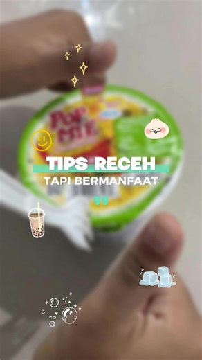 🩷TIPS RECEH TAPI BERMANFAAT JILID 6🩵#tips #bermanfaat #memudahkankerja #tidakribet #lifehacks #lifehackmiegelas #popmie #popmiehacks #vidio #vidioviral #vidioviraltiktok #fyppppppppppppppppppppppp #tugas #lebaran #lebaran2025 #