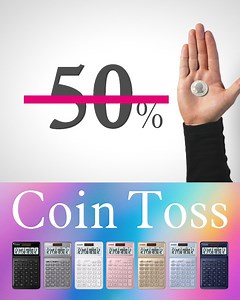 Unexpected? Probability of coin toss. What is the probability of flipping a coin toss 50 times and getting heads 25 times? Is it 50%? No, it's said to be 11%. If you limit it to the probability that heads appear exactly 25 times, the percentage will drop so much. As the number of times doing coin toss decreases, the possibility approaches 50%. It is 50% when you toss the coin twice. We probably think that the accuracy will increase as the number of tries increases, but the result is surprising.