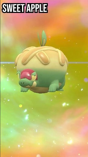 Applin | Flapple | Appletun | Dipplin | Hydrapple | Evolution in SV #pokemon #evolution #shorts