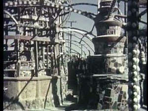 Watts Towers of Simon Rodia (The Towers, 1957) California VISIONARY Architecture Fantasy Environment