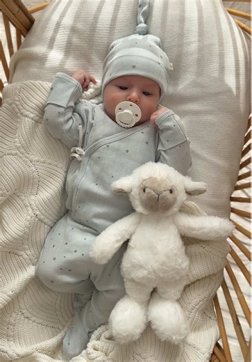 Elegance for Baby Boys: Blue Celestial Layette Set