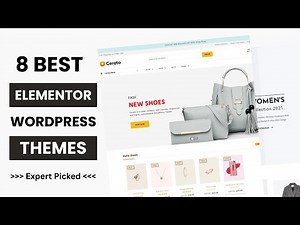 8 Best WordPress Themes for Elementor 2025 | Elementor WooCommerce Theme