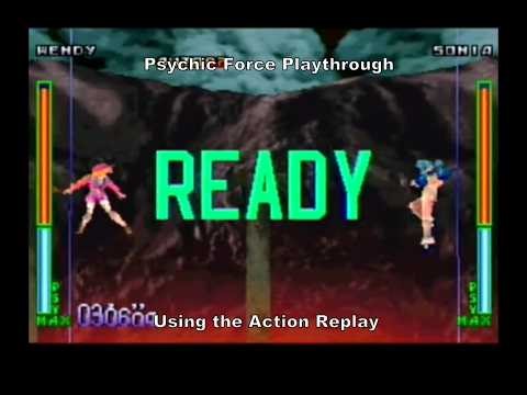 Psychic Force (Invincible) Playthrough using the Ps1 Action Replay :D #Playstation #Sony #Ps1 #Gamer