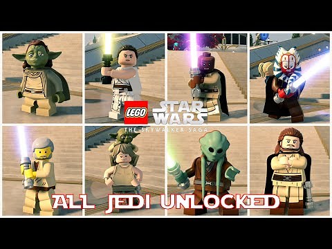 All Jedi Unlocked In LEGO Star Wars The Skywalker Saga