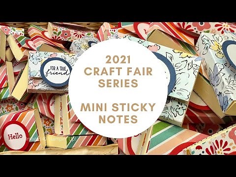 Craft Fair 2021 Mini Sticky Notes