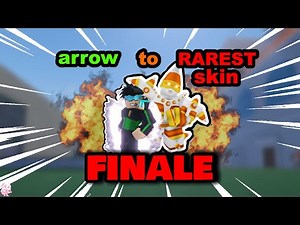 [YBA] IT'S OVER... Trading Arrow to RAREST SKIN FINALE
