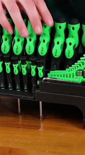 Your ultimate portable toolkit! 🧰 This 118-piece magnetic set has every precision tool you need, neatly organised. #ToolKit #ScrewdriverSet #DIYTools #TikTokShop #TikTokUK