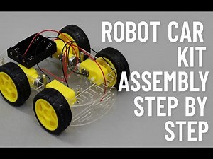 Robot Car Kit Assembly Step by Step | Beginner Friendly DIY Robot #robotcars