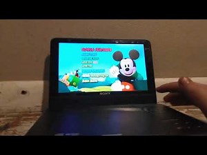 DVD menu walkthrough Mickey mouse clubhouse Choo Choo Express 2009 DVD