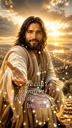 God Can Do More Than You Can Imagine! | Ephesians 3:20–21#jesus #faith #viral#trending#youtubeshorts
