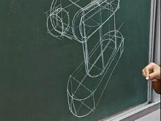 咖啡机线稿来喽！