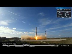 Falcon Heavy: Cinematic Launch Highlights, Landing (David Bowie)