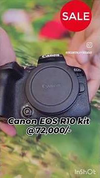 Canon EOS R10 Mirrorless Camera Kit with RF-S 18-150mm f/3.5-6.3 IS STM Lens Versatile APS-C Camera.