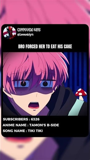 Bro forced her to eat #anime #animeedit #amv #amvedit #tamonsbside