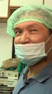 He spent 4 years saving for surgery with no anesthesiologist or hygiene