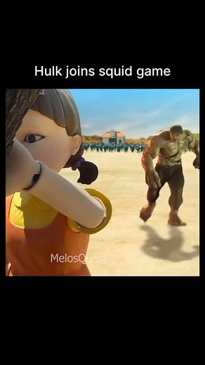 Hulk join squid game 😂😂 | Original Memes Finder