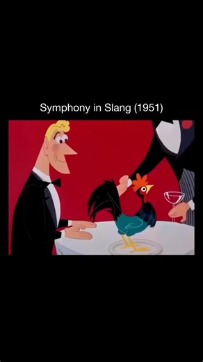 Memory Cartoons | This scene comes from Symphony in Slang, a brilliant Tex Avery short where a man explains his life story entirely in slang—only for... | Instagram