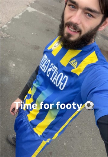 Footy game today!!! 4-1 ⚽️ #sundayleague #football #runwith_ep