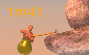 [Getting Over It]个人纪录1m41.781s