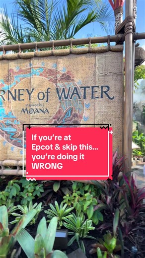 We just did Journey of Water – Inspired by Moana at Journey of Water, Inspired by Moana inside EPCOT — and I’m telling you right now… 👉 This is a MUST stop for all ages. It’s interactive. It’s hands-on. It’s educational. And it’s actually peaceful (which is rare in a theme park 🙌). You get to: 💧 Control the water 🌊 Walk through mist splash zones 📸 Get the prettiest photo spots 🌺 And learn how water connects us all (Moana vibes the whole time) It’s perfect for: ✔️ Little kids who want to pl