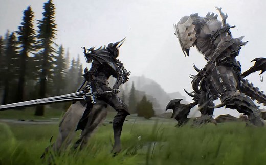 【4K】手游 开发公司的单机动作RPG新作：《Project M》实机演示宣传视频