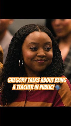 Gregory Talks About Being a Teacher in Public! 🗣️#shortvideo #shorts #abbottelementary