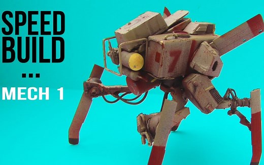 【Mech 1】用破旧零件制作一个小机械模型