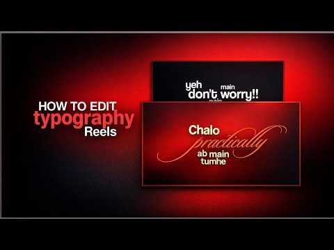 This Typography Edit Will Boost Your Reels Views 📈 (Full Tutorial)