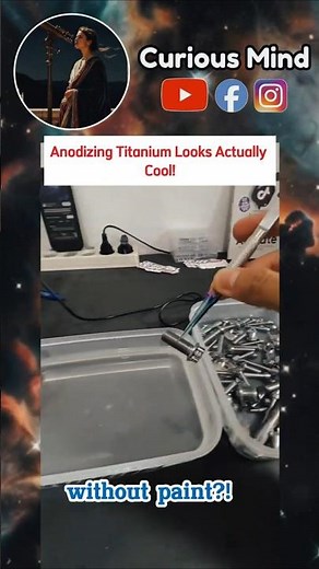 Anodizing Titanium Looks Actually Cool
